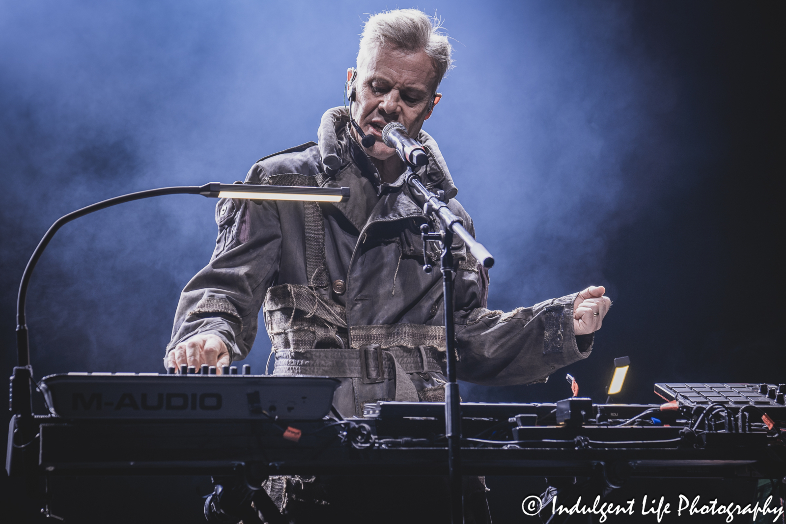 Thomas Dolby performing "Europa and the Pirate Twins" in concert at Uptown Theater in Kansas City, MO on July 7, 2024.