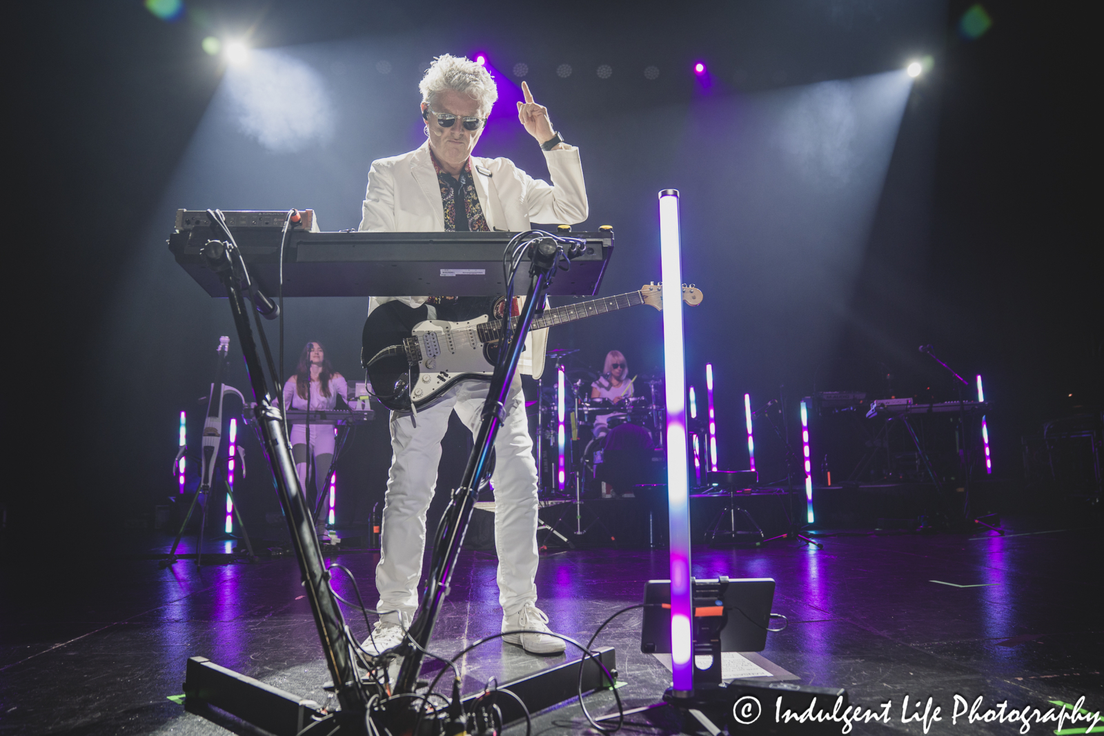 Thompson Twins' Tom Bailey and his band performing "Lay Your Hands on Me" in concert at Uptown Theater in Kansas City, MO on July 7, 2024.