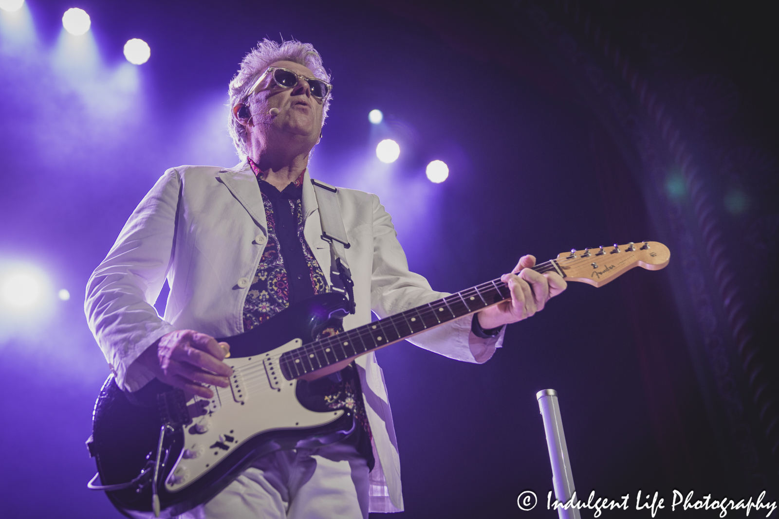 Thompson Twins' Tom Bailey performing live on the Totally Tubular Festival concert tour at Uptown Theater in Kansas City, MO on July 7, 2024.