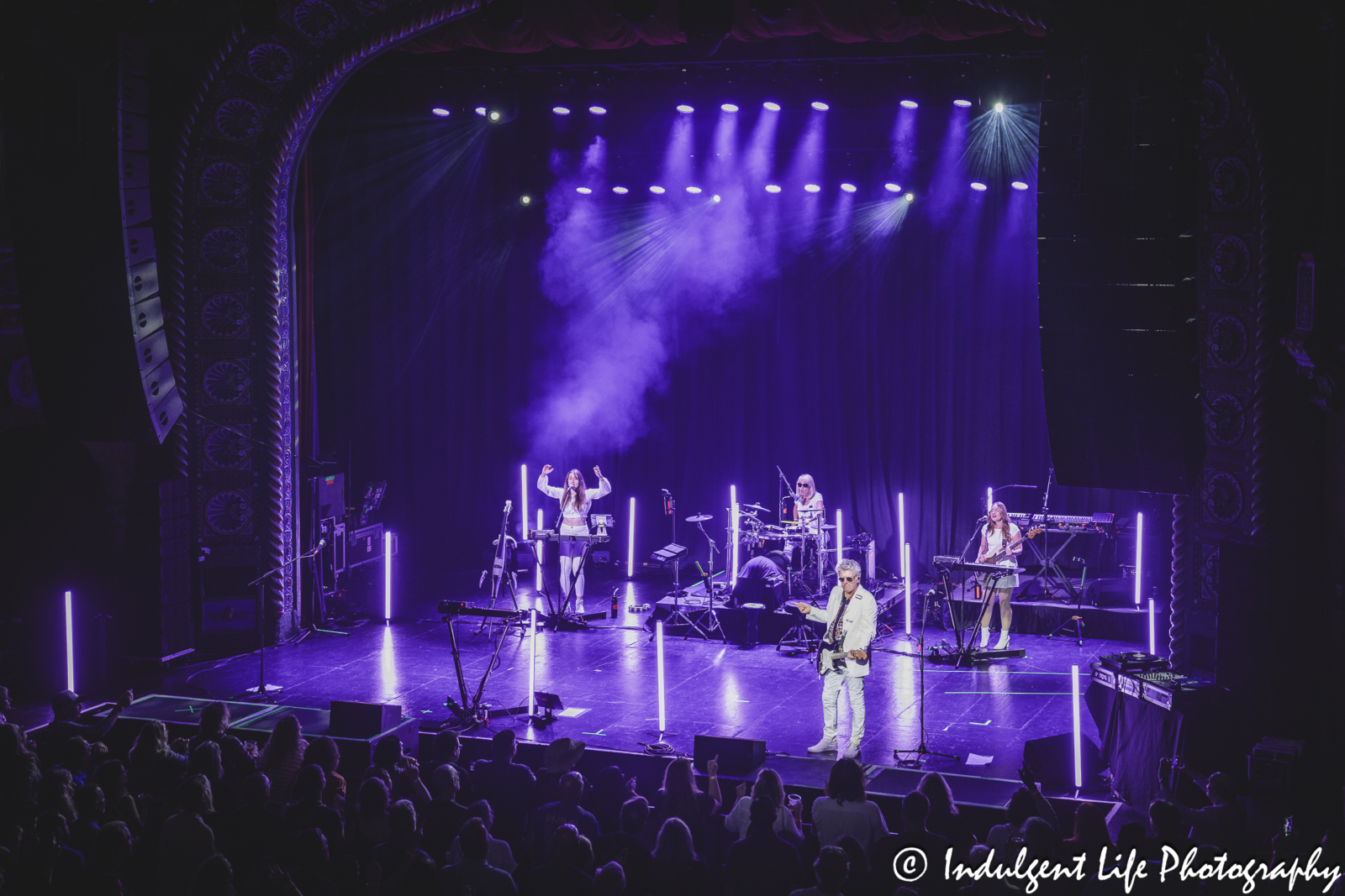 Totally Tubular Festival concert at Uptown Theater in Kansas City, MO featuring Thompson Twins' Tom Bailey on July 7, 2024.