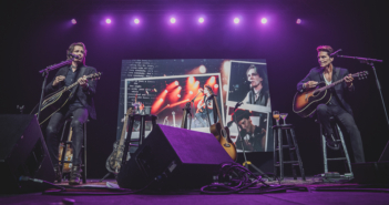 Rick Springfield and Richard Marx performing live in concert together at Star Pavilion inside of Ameristar Casino in Kansas City, MO on August 24, 2024.