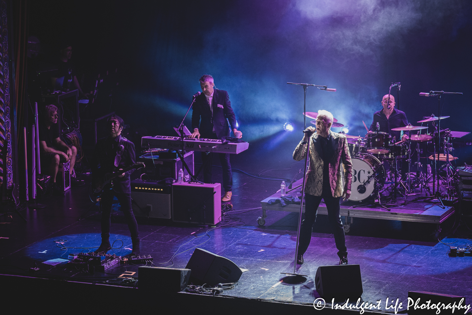 ABC frontman Martin Fry and his band in concert at Uptown Theater in Kansas City, MO on August 25, 2024.