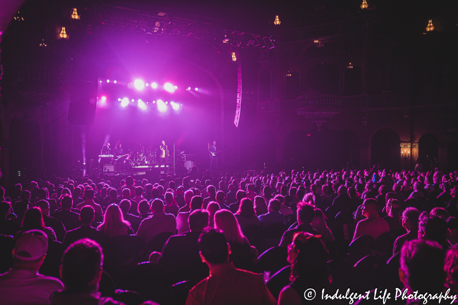 Frontman Martin Fry and his band ABC performing live in at Uptown Theater in Kansas City, MO on August 25, 2024.