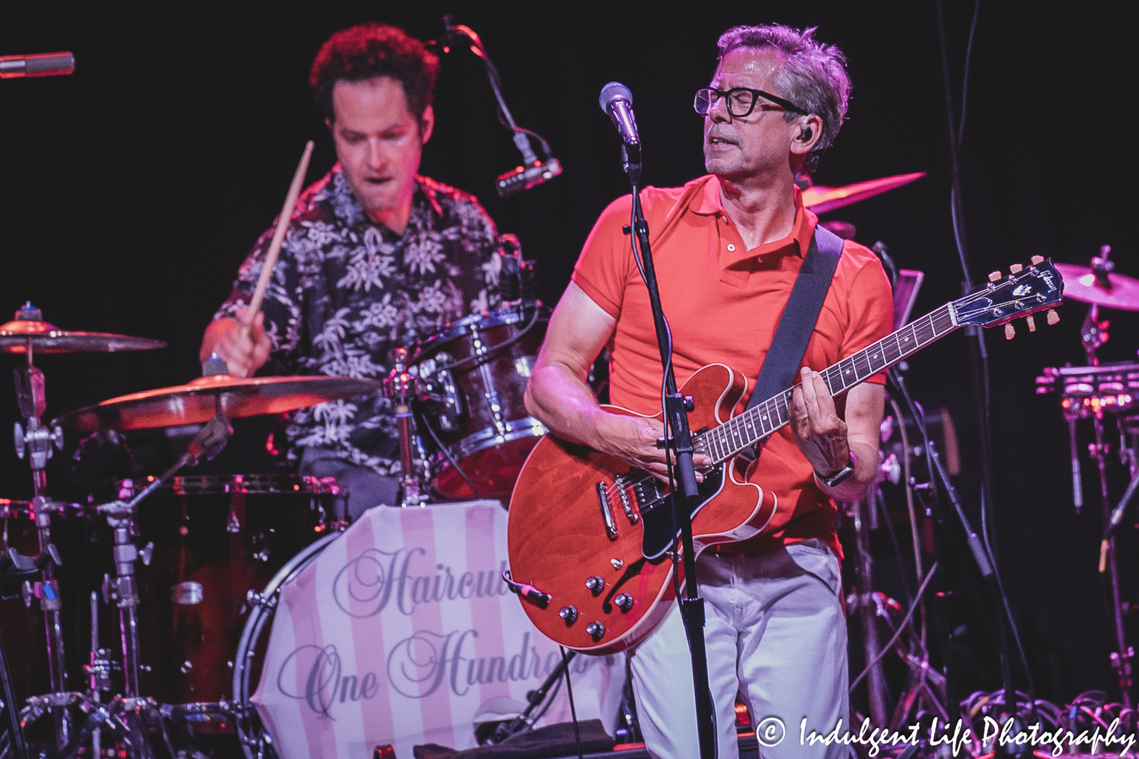 Lead singer Nick Heyward performing live in concert at Uptown Theater in Kansas City, MO on August 25, 2024.