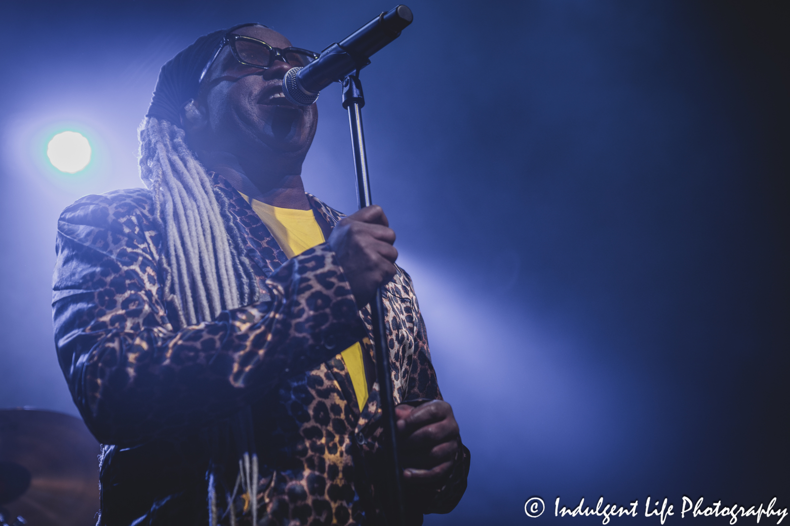 Living Colour lead singer Corey Glover performing live at VooDoo Lounge inside of Harrah's Hotel & Casino in North Kansas City, MO on September 1, 2024.