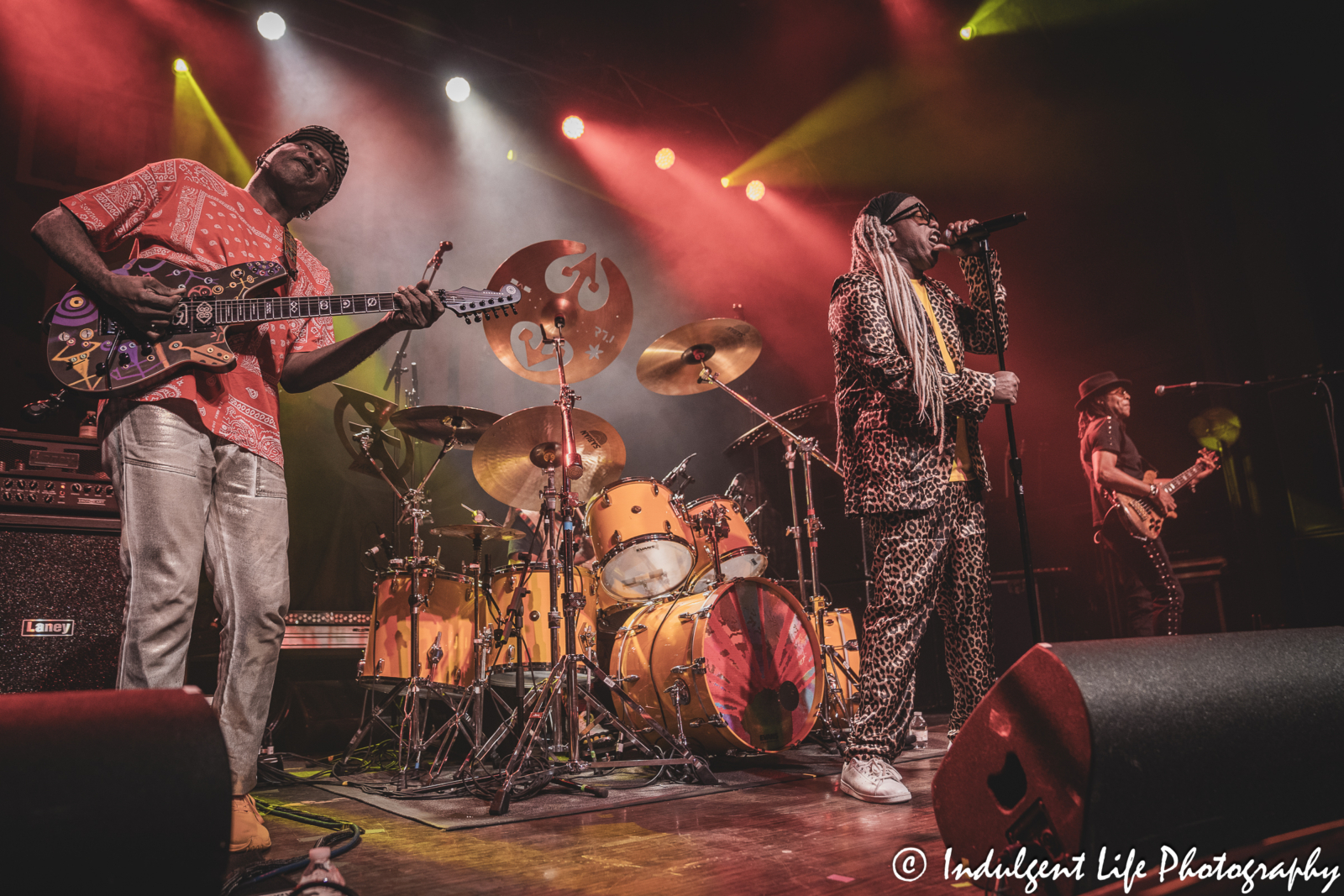 Living Colour live in concert at VooDoo Lounge inside of Harrah's Hotel & Casino in North Kansas City, MO on September 1, 2024.