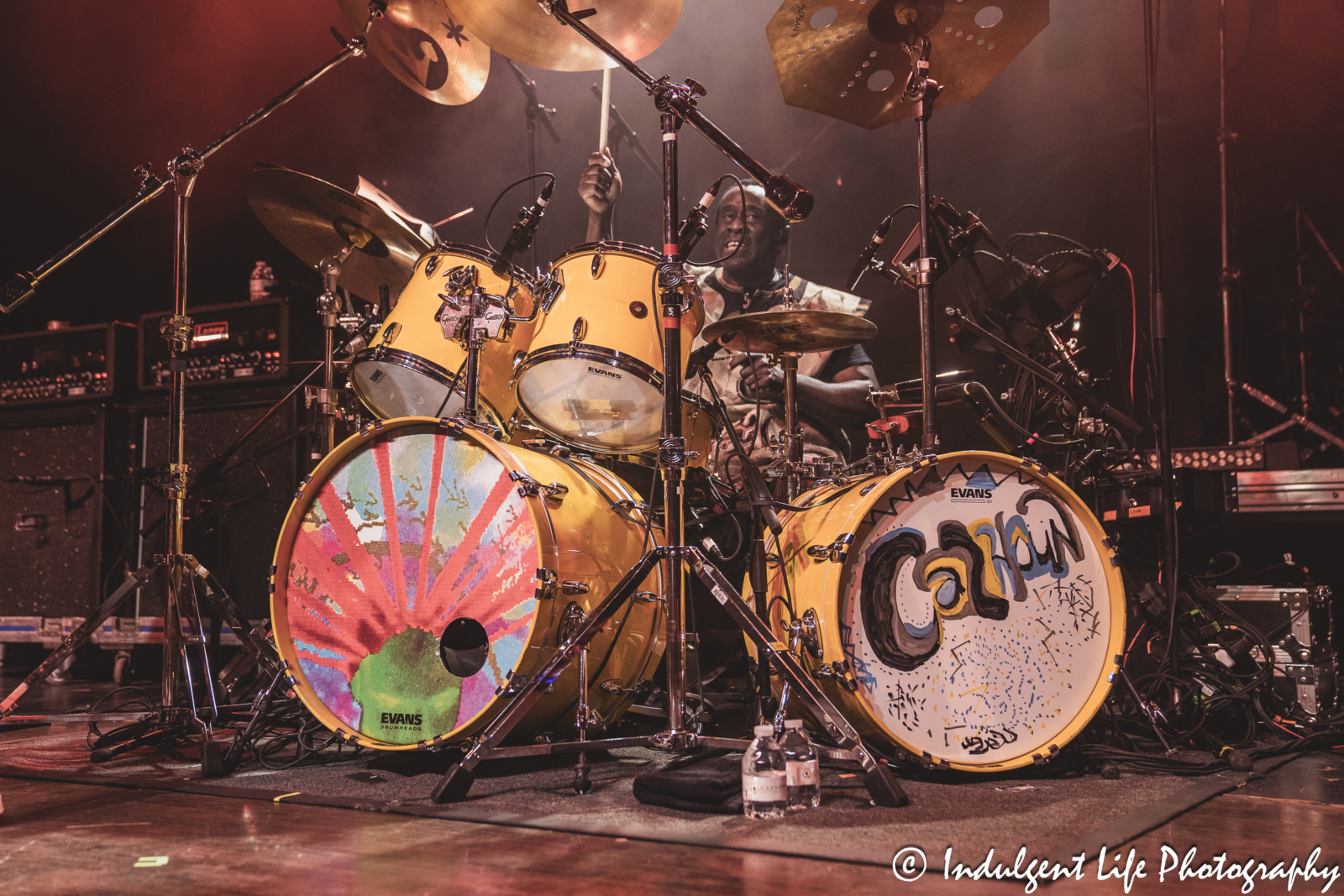 Drummer Will Calhoun of Living Colour performing live at VooDoo Lounge inside of Harrah's Hotel & Casino in North Kansas City, MO on September 1, 2024.