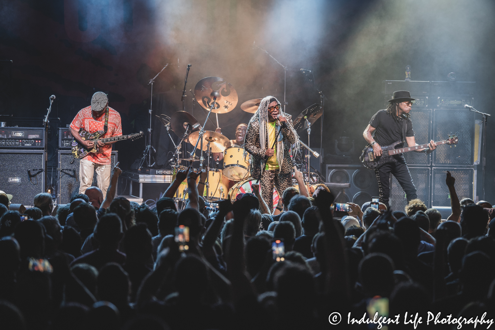 Living Colour performing live in concert at VooDoo Lounge inside of Harrah's Hotel & Casino in North Kansas City, MO on September 1, 2024.