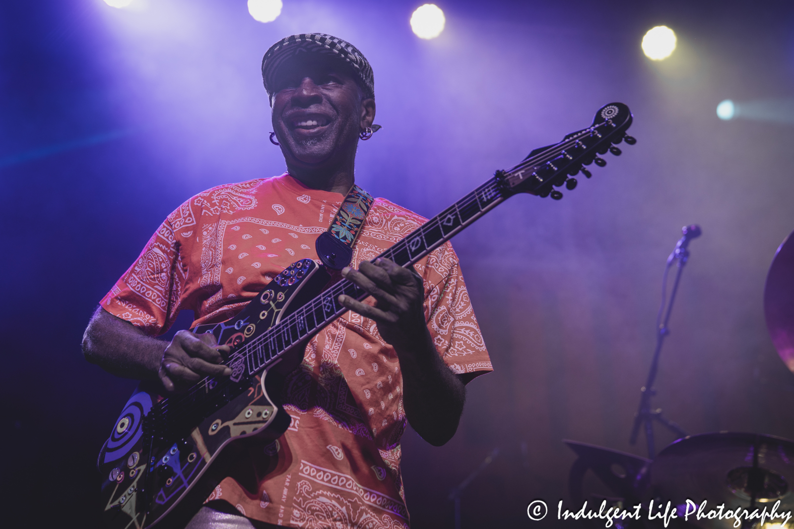 Guitar player Vernon Reid of Living Colour live in concert at VooDoo Lounge inside of Harrah's Hotel & Casino in North Kansas City, MO on September 1, 2024.