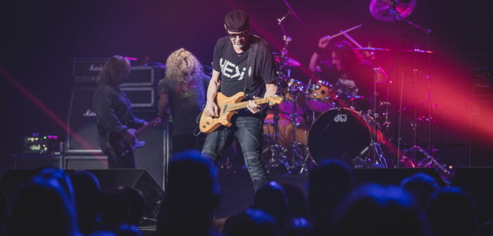 Great White performed live in concert with Slaughter at Ameristar Casino's Star Pavilion in Kansas City, MO on October 19, 2024.