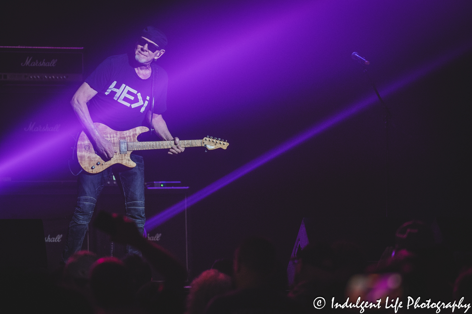 Founding member and guitarist Mark Kendall of Great White performing live at Ameristar Casino's Star Pavilion in Kansas City, MO on October 19, 2024.