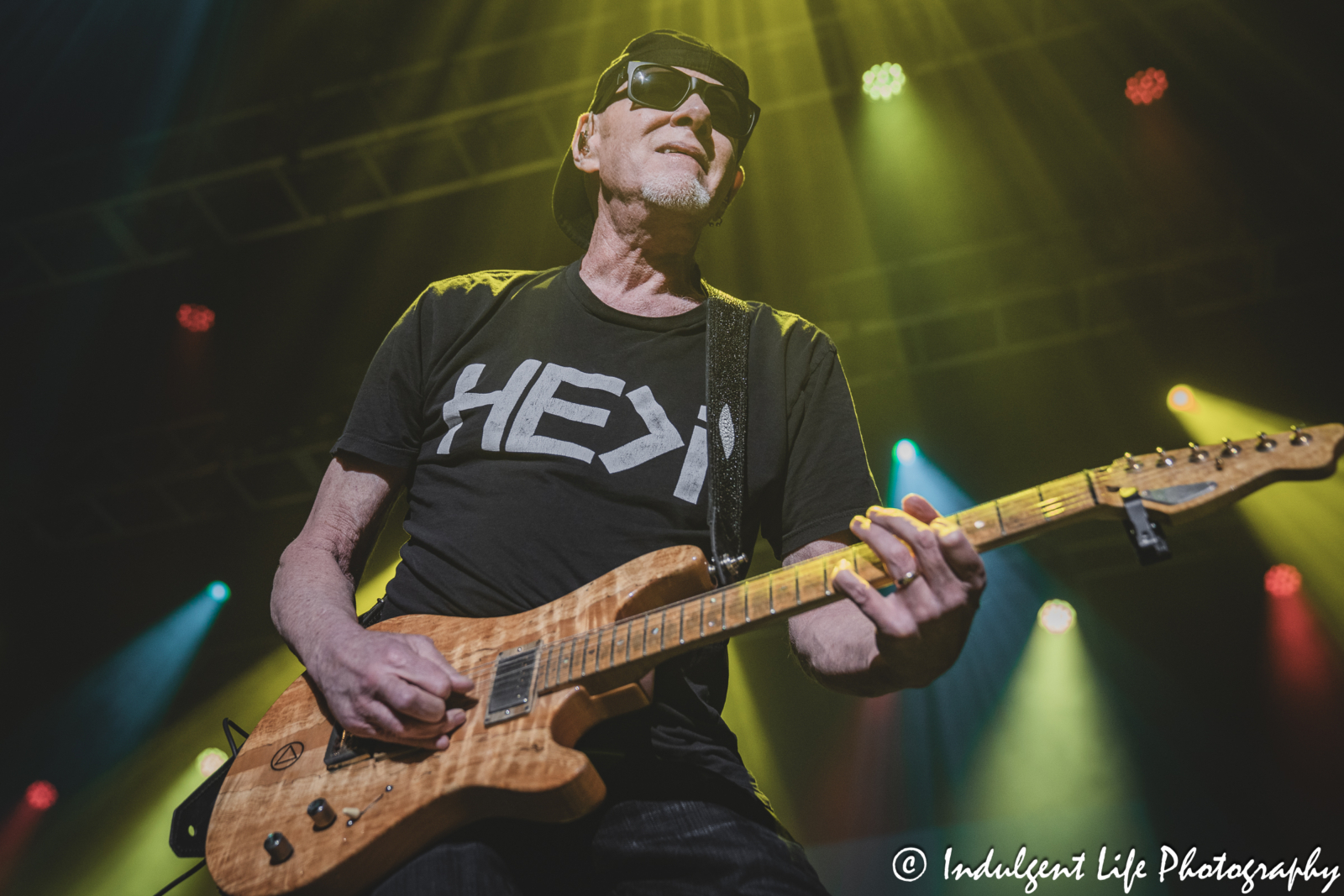 Great White founding member and guitarist Mark Kendall performing live at Star Pavilion inside of Ameristar Casino in Kansas City, MO on October 19, 2024.