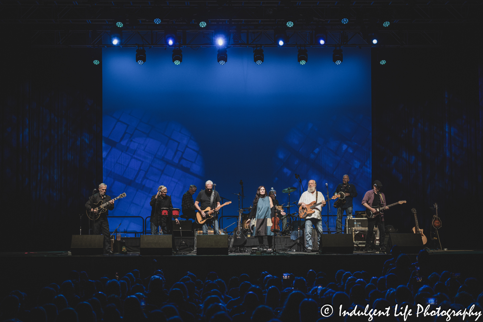 The Ozark Mountain Daredevils performing "Jackie Blue" live in concert at Ameristar Casino's Star Pavilion in Kansas City, MO on November 8, 2024.