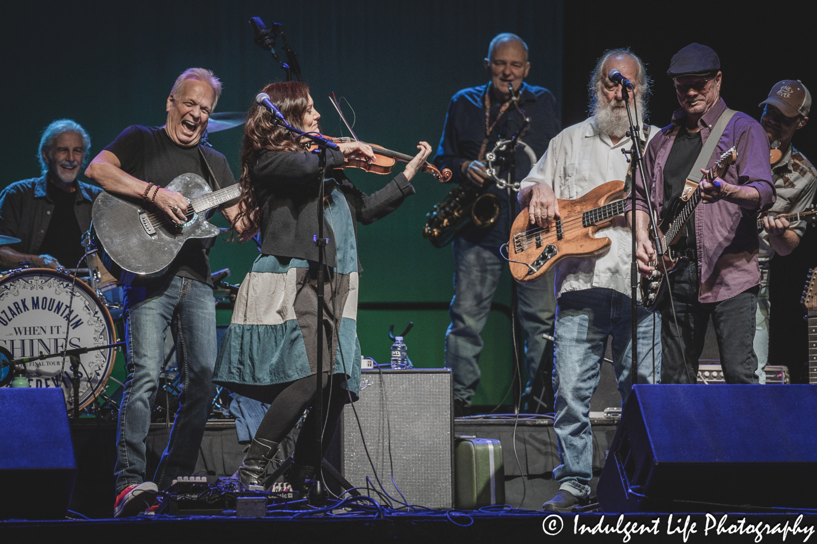 The Ozark Mountain Daredevils live in concert at Ameristar Casino's Star Pavilion in Kansas City, MO on November 8, 2024.